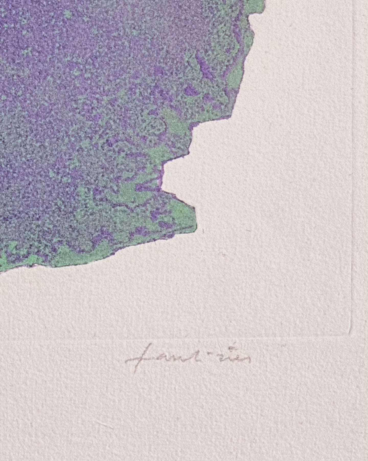 Engraving by Jean Fautrier, the Pitcher