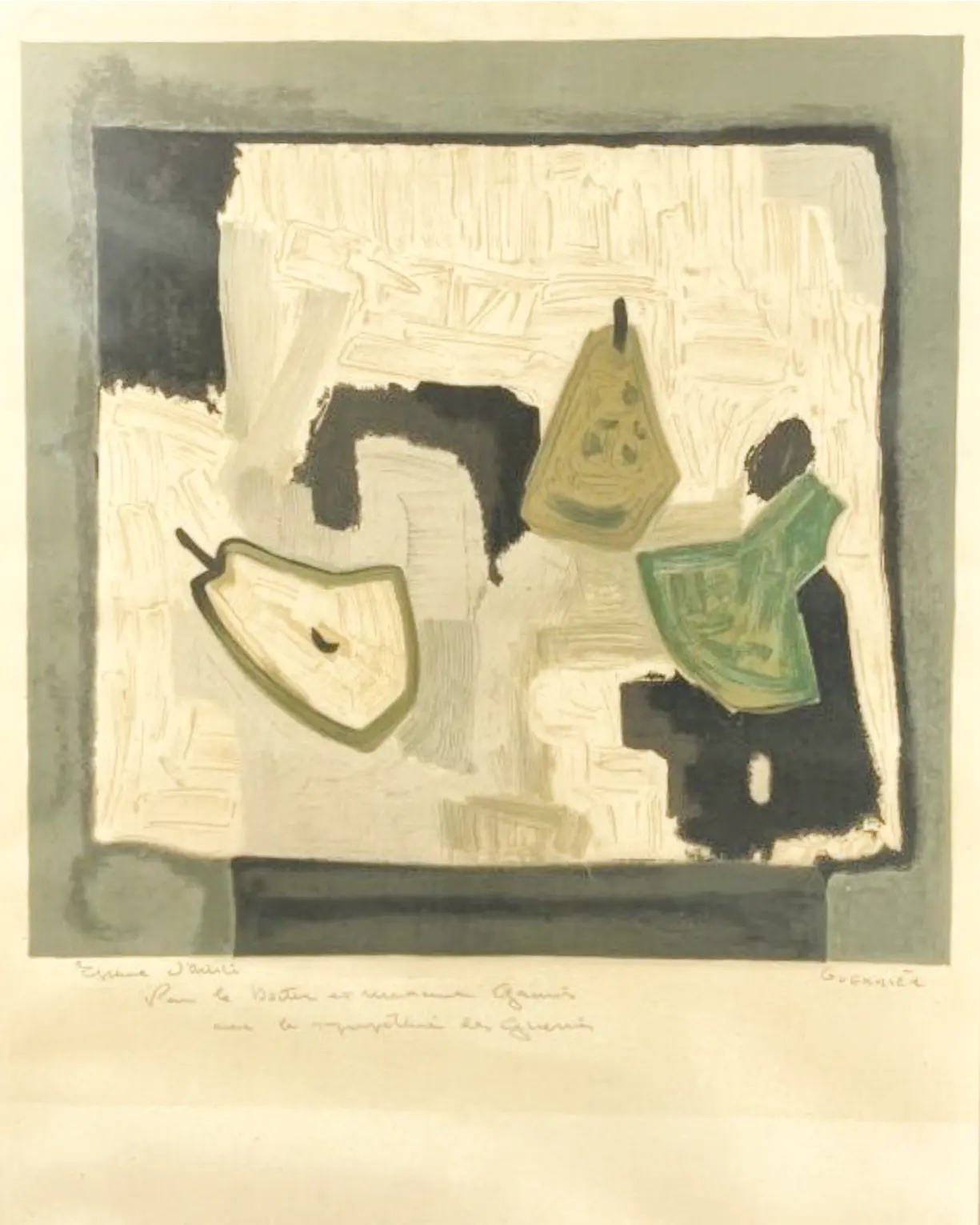 Raymond Guerrier, nature morte