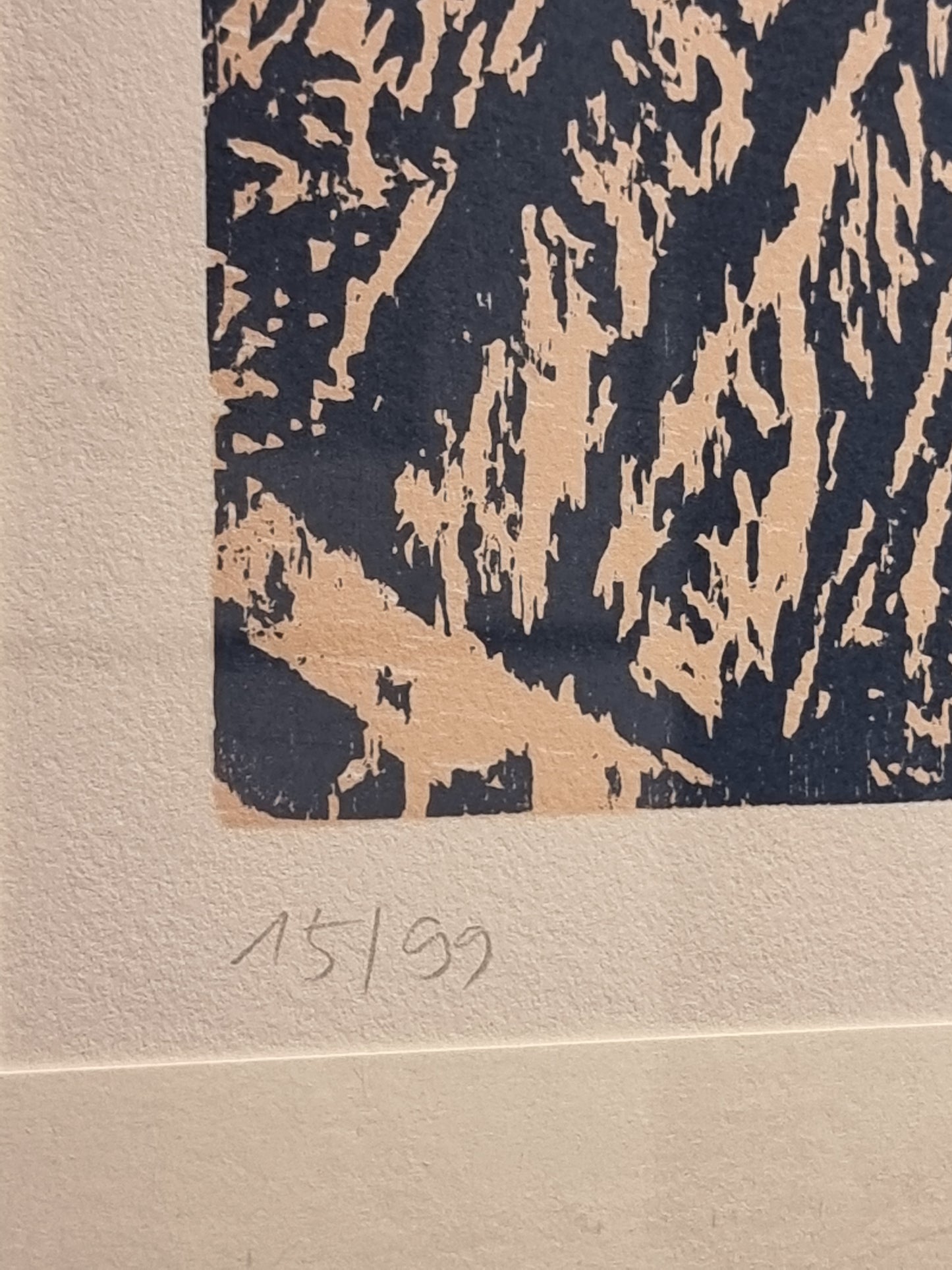 Jan Peter THORBECKE (1942), lithographie signée 15/99