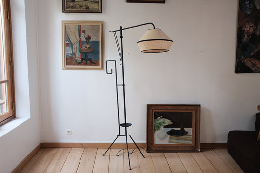 Lampe en fer forgé