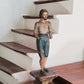 Mannequin de procession en bois polychrome, XVIIIe siècle