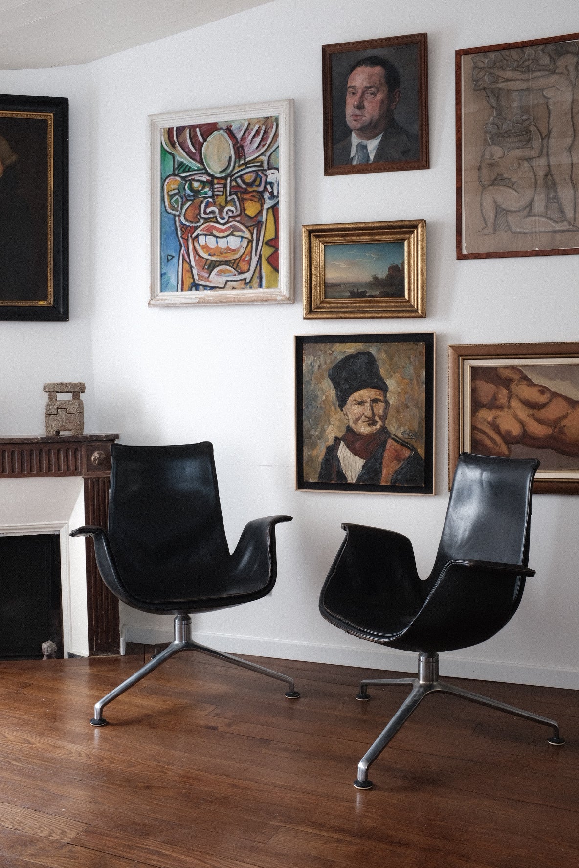 Paire de fauteuils tulipe FK6725 Fabricius et Kastholm