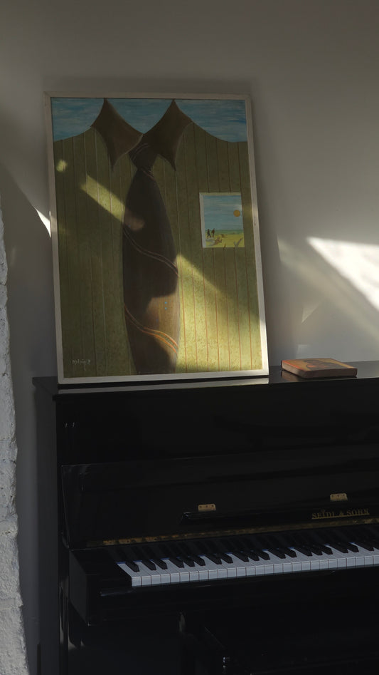 Huile sur toile surréaliste