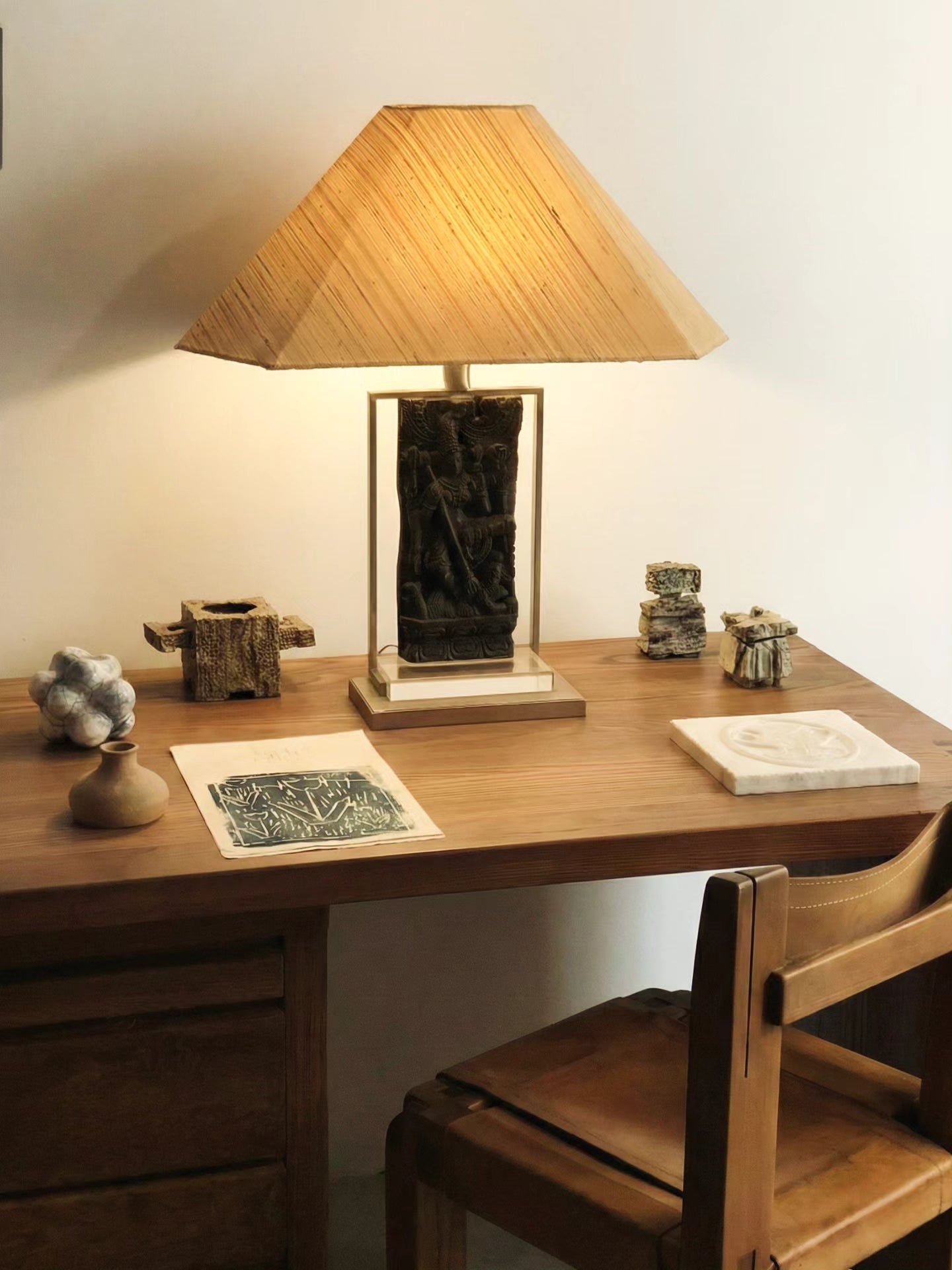 "Pagode" Sculptural Lamp by Claude de Muzac – 1970s