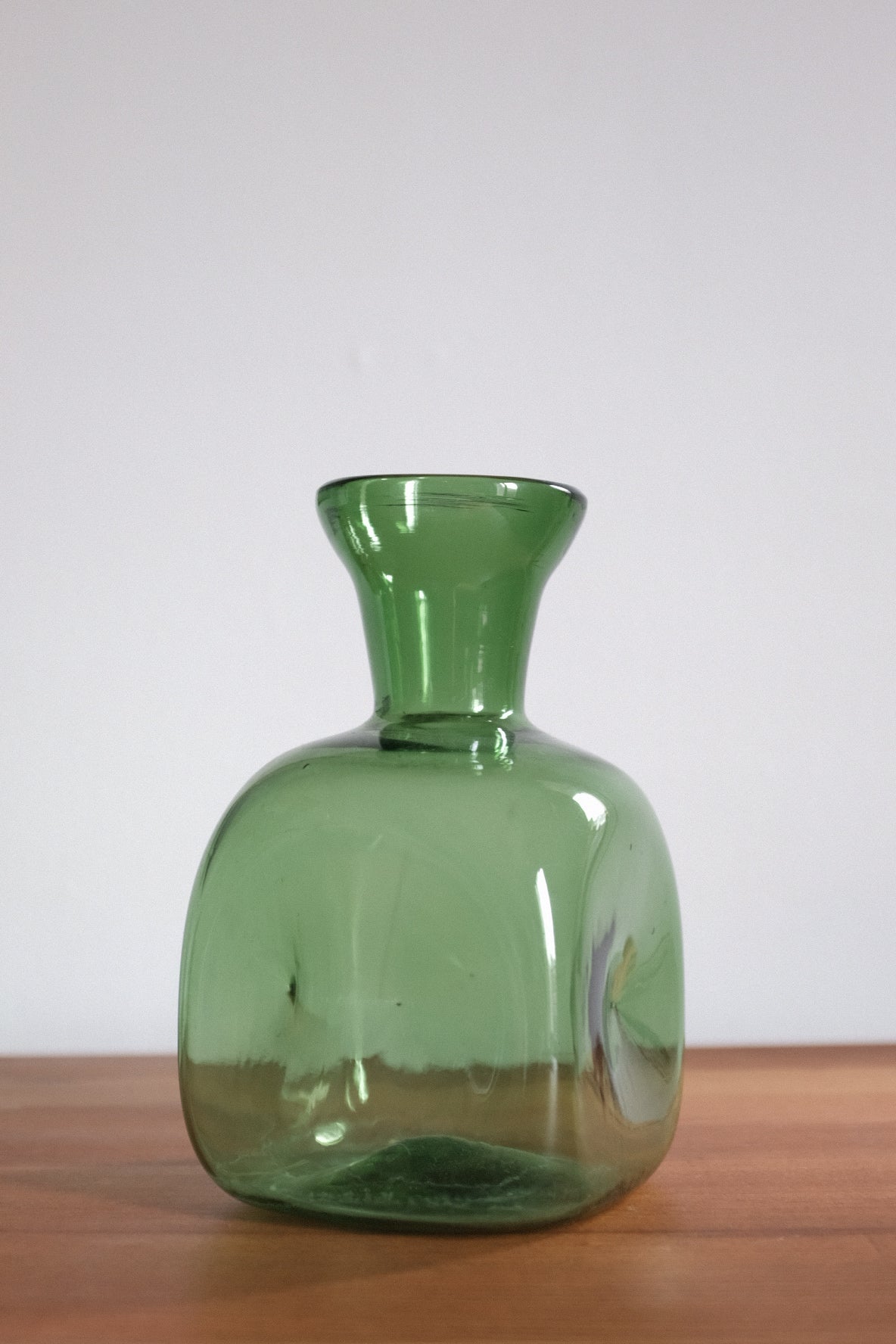 Carafes en verre soufflé