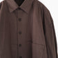 Big Shirt, coton biologique anthracite – Evan Kinori