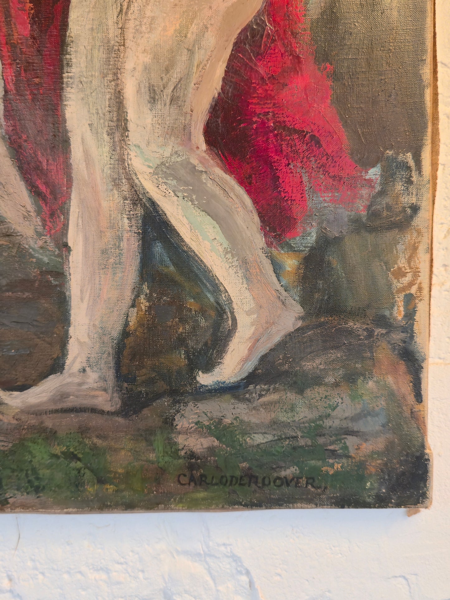 Les Baigneuses, huile sur toile