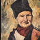 Oil on canvas, portrait of a Cossack