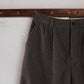 Two Pleat Pant, flanelle laine et cachemire gris moyen – Evan Kinori