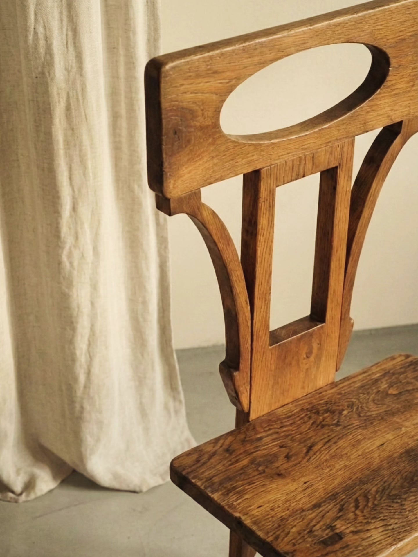 Art Nouveau prototype chair