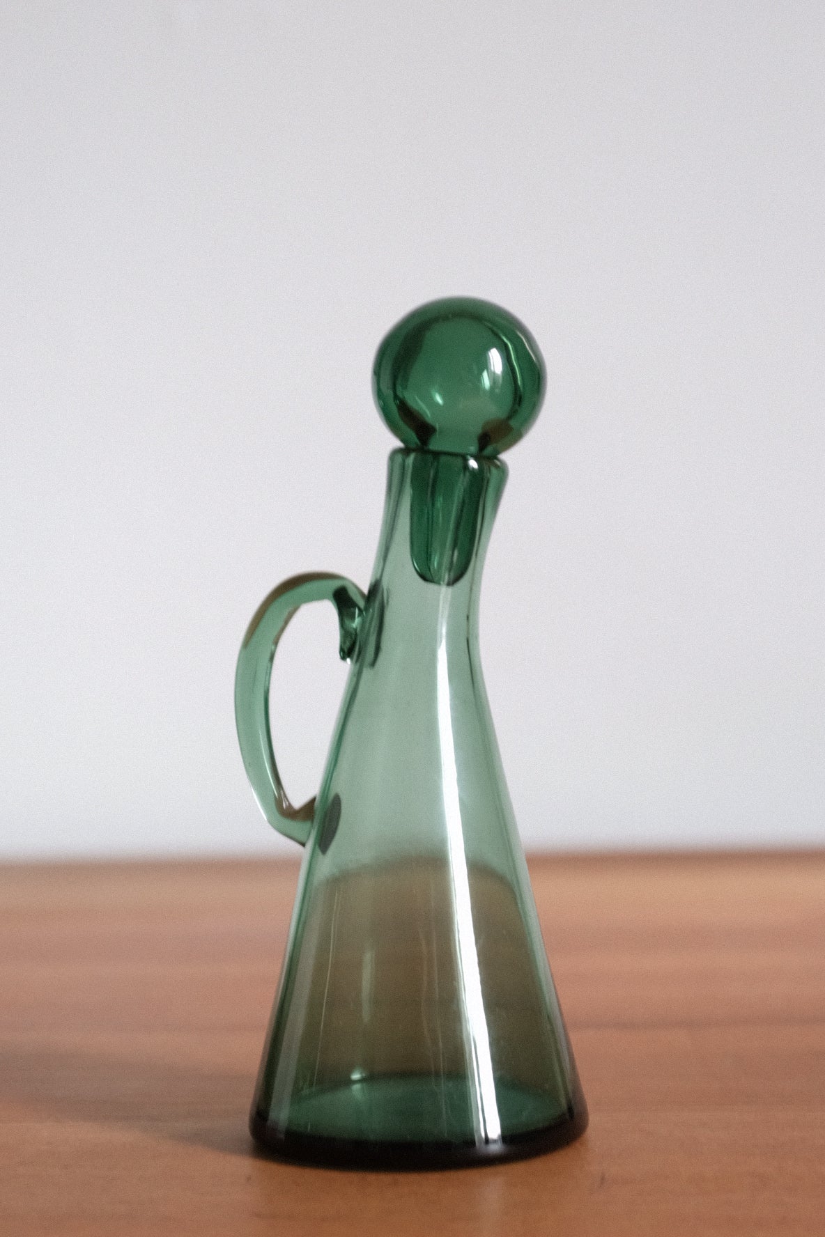 Carafes en verre soufflé