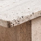 Table basse en travertin