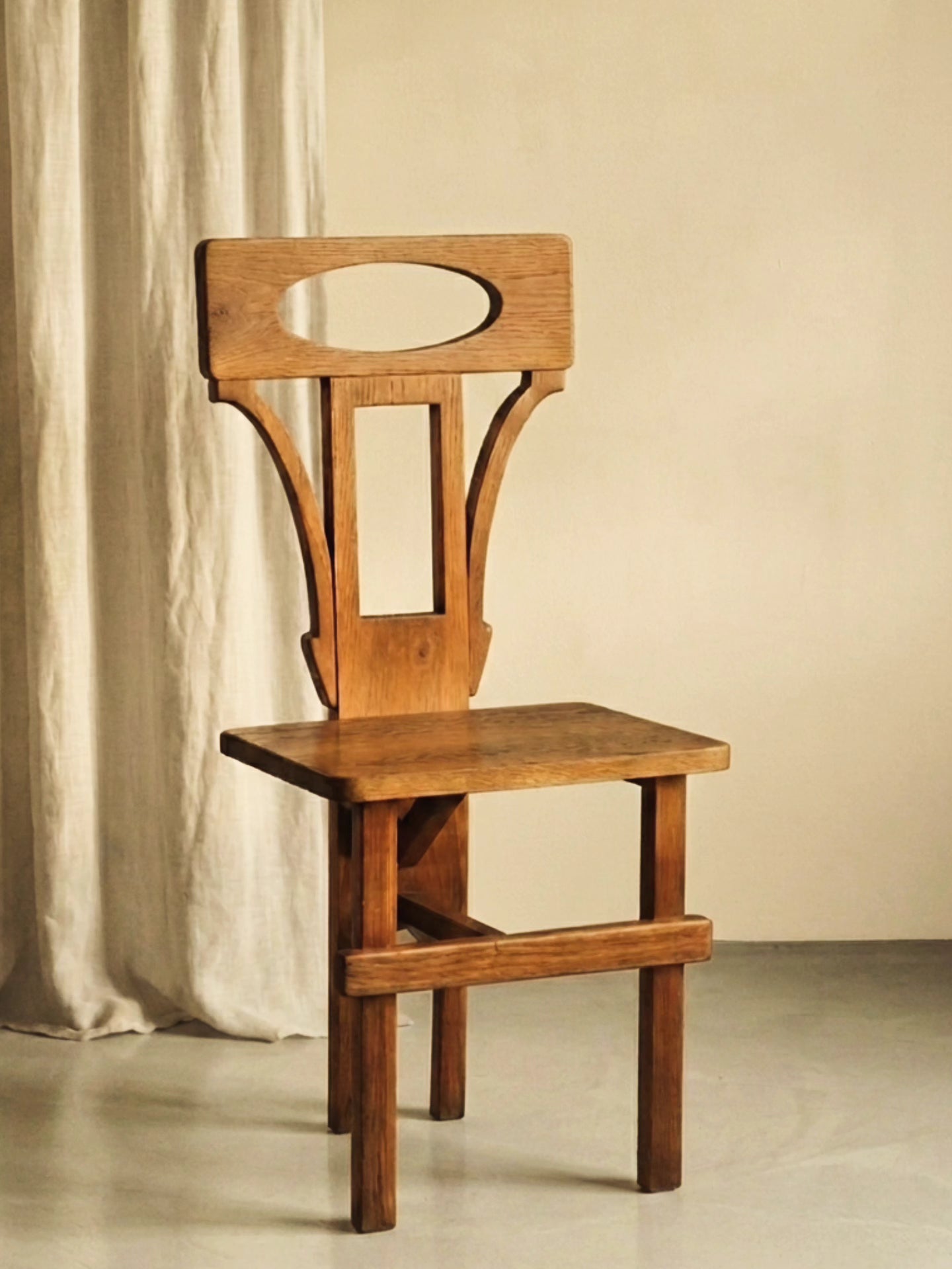 Art Nouveau prototype chair