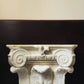 Chapiteau Baroque en marbre de Carrare, style composite, Italie 17 eme siecle