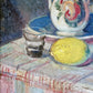 Nature morte aux fleurs et aux fruits