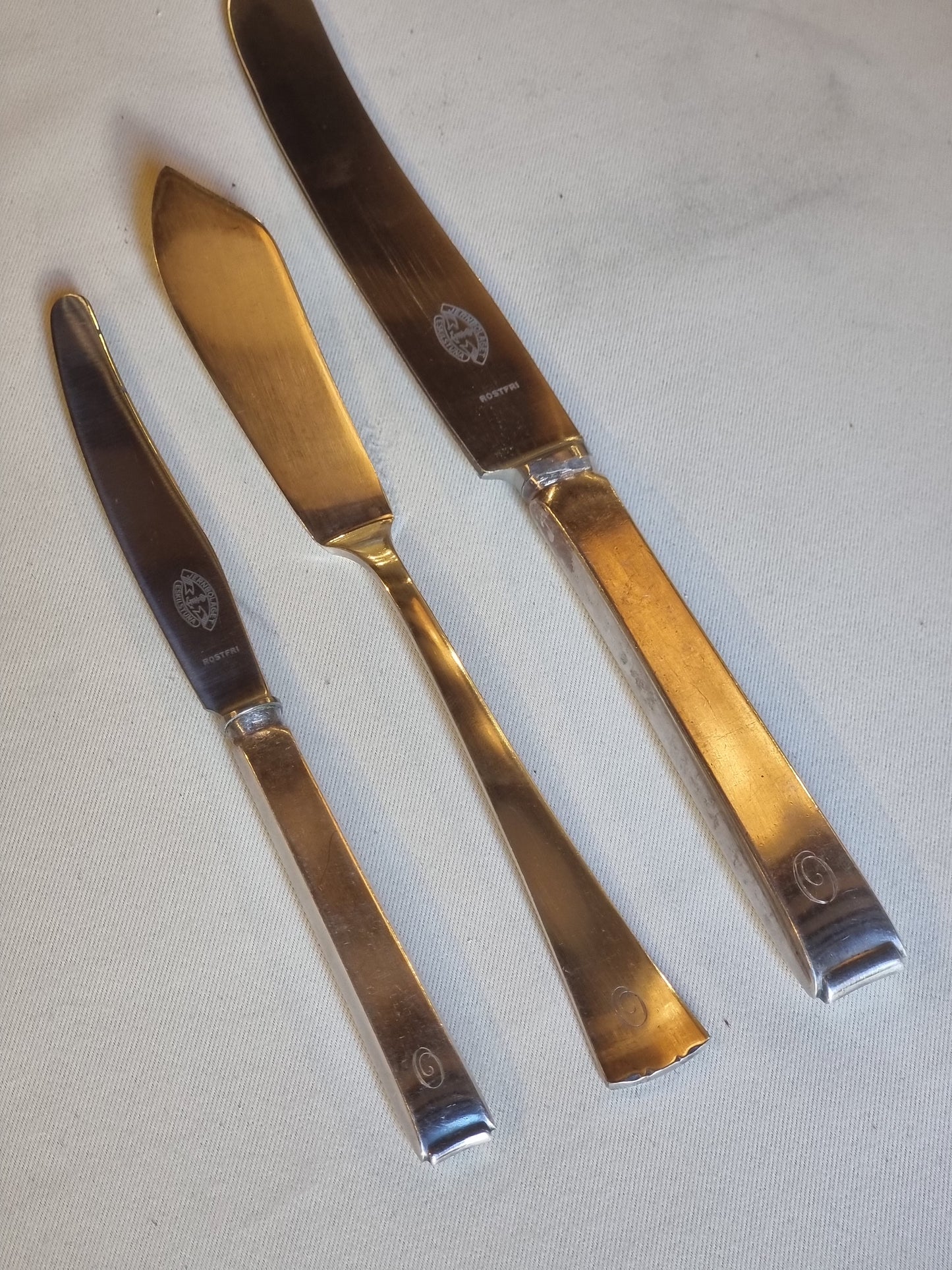 Ménagère art Deco 1920 en metal argenté