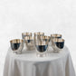 Eight Ravinet Denfer silver-plated timpani